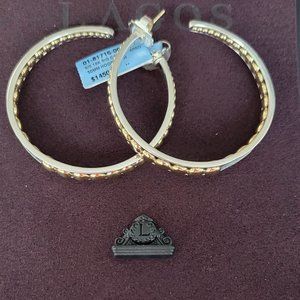 LAGOS Caviar Hoop Earrings